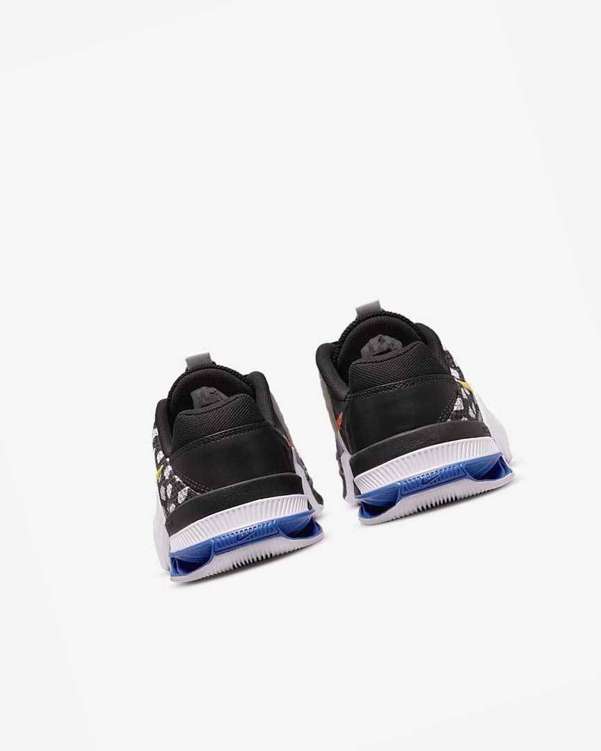 Black / White / Blue / Yellow Nike Metcon 7 Men's Training Shoes | CA_5053