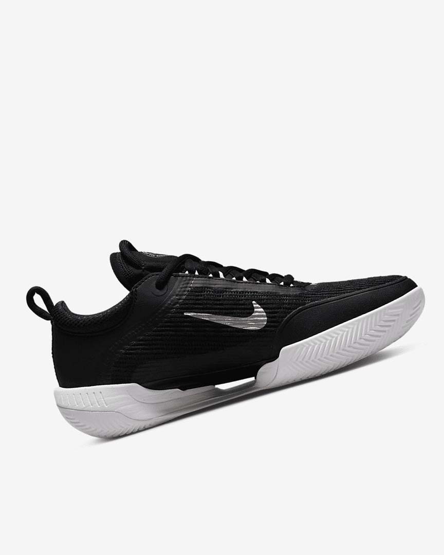 Black / White / Dark Grey / Metal Red Brown Nike Court Zoom NXT Women's Tennis Shoes | CA_3151