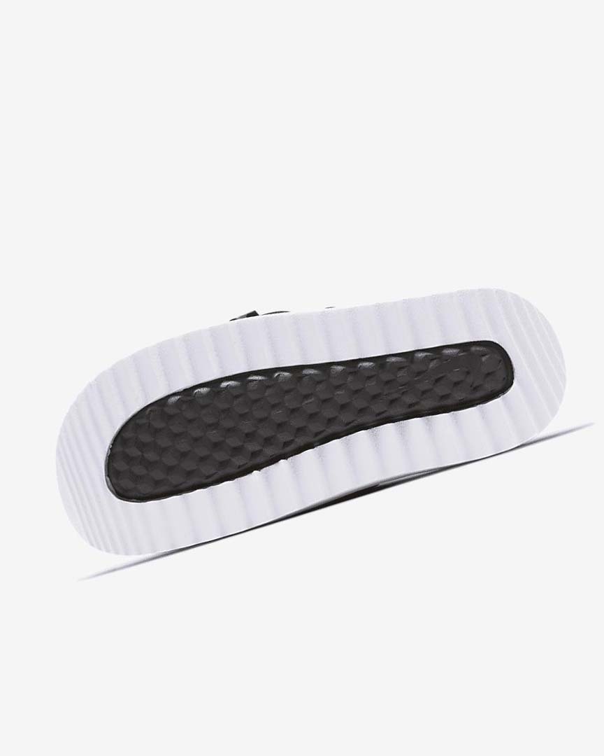 Black / White / Dark Grey Nike Asuna Women's Slides | CA_2574