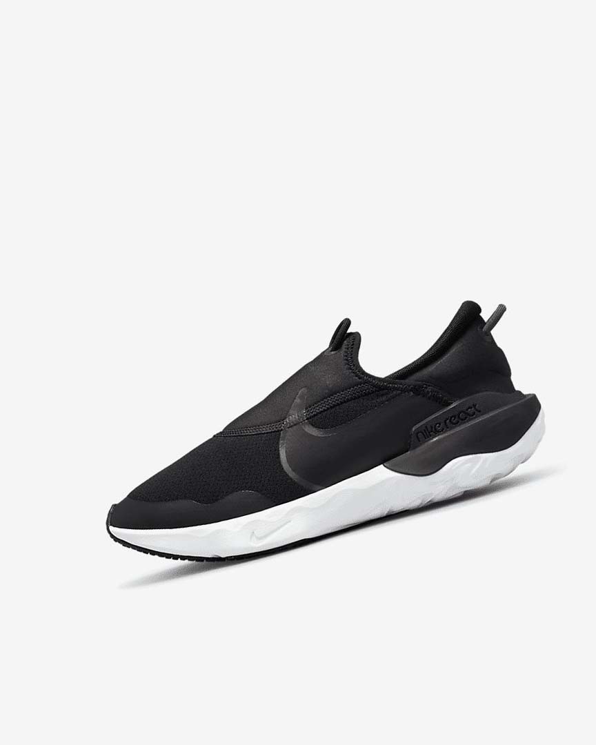 Black / White / Grey Nike Flow Boys\' Running Shoes | CA_5485
