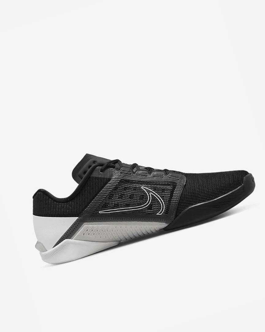 Black / White / Grey Nike Zoom Metcon Turbo 2 Men's Training Shoes | CA_5197