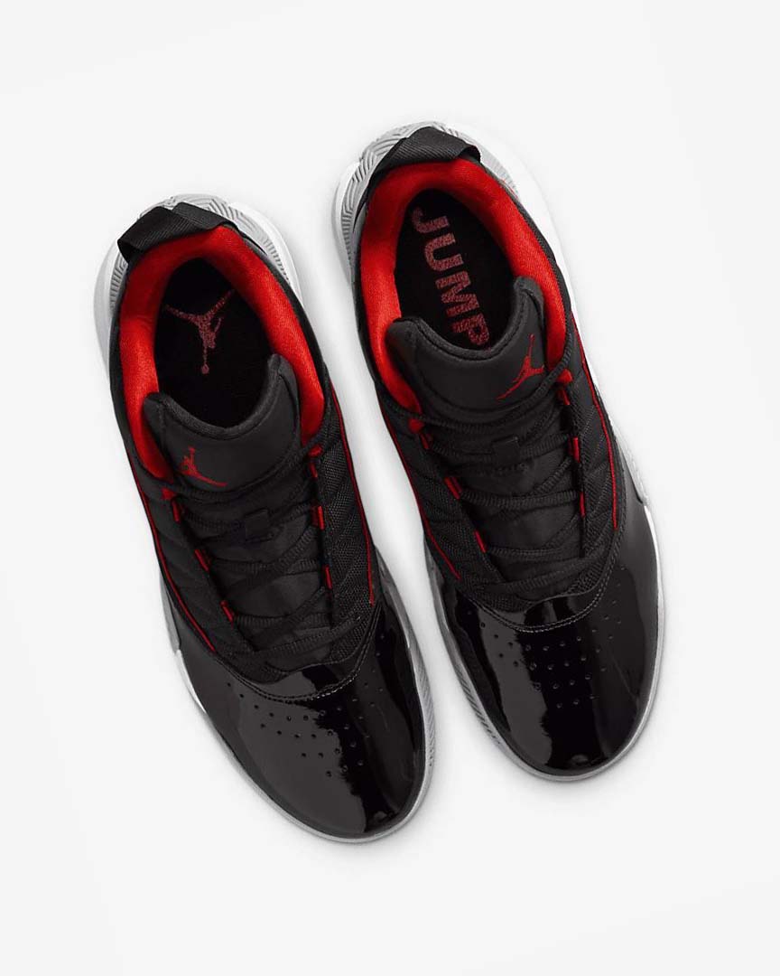 Black / White / Grey / Red Nike Jordan Stay Loyal Men's Basketball Shoes | CA_2850