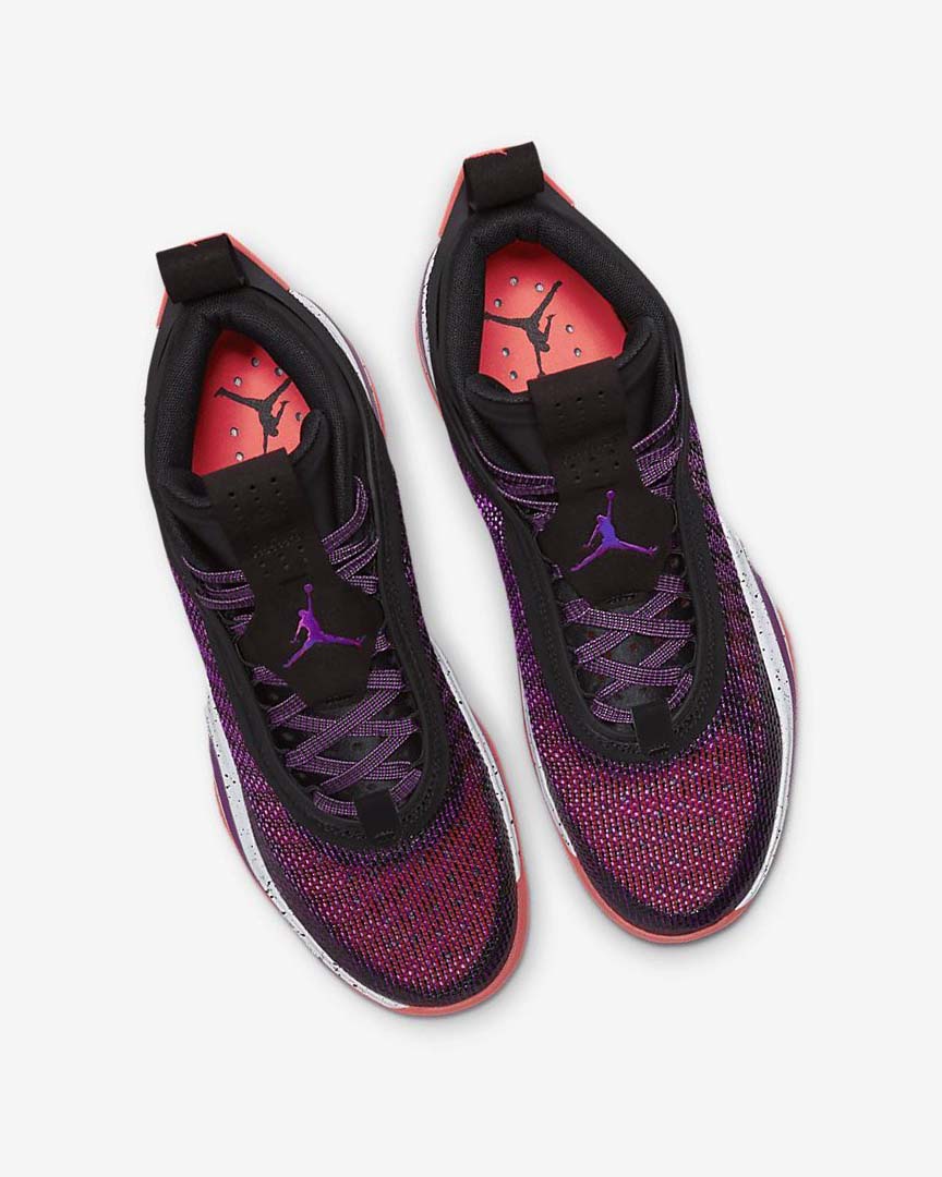 Black / White / Light Mango / Purple Nike Air Jordan XXXVI 'First Light' Men's Basketball Shoes | CA_1103