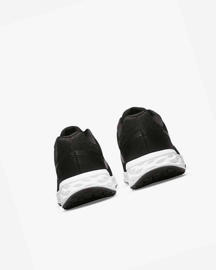 Black / White / Metal Gold Nike Revolution 6 Next Nature Men's Running Shoes | CA_2392