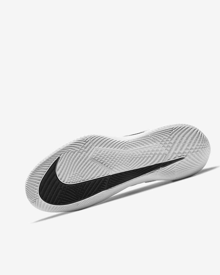 Black / White / Metal Red Brown Nike Court Air Zoom Vapor Pro Women's Tennis Shoes | CA_5088