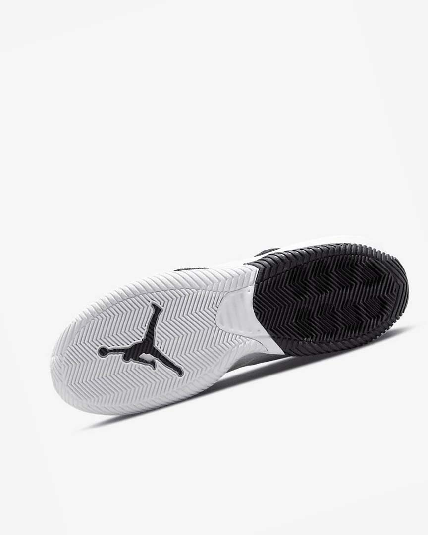 Black / White / Metal Silver / Red Nike Jordan Stay Loyal Men's Basketball Shoes | CA_2508
