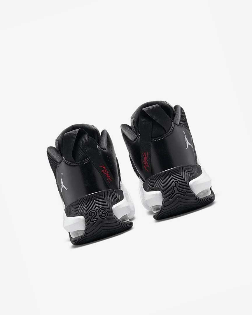 Black / White / Metal Silver / Red Nike Jordan Stay Loyal Men's Basketball Shoes | CA_2508