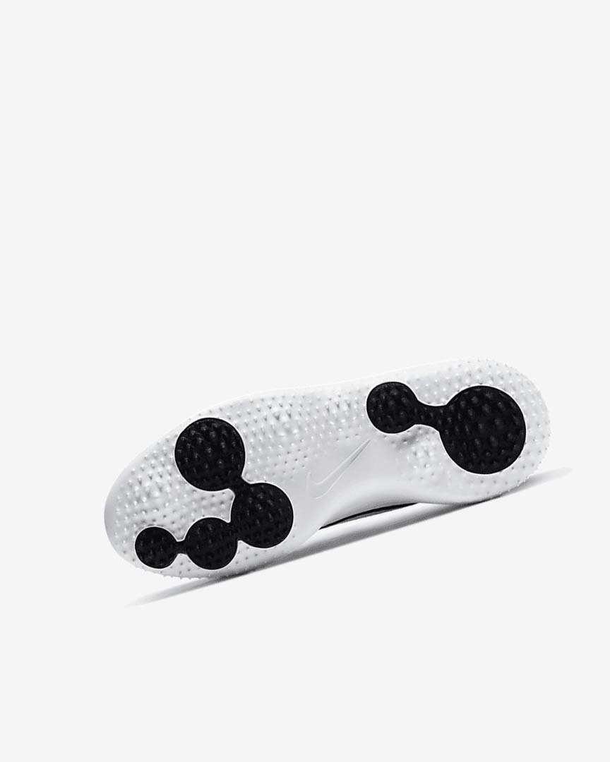 Black / White / Metal White Nike Roshe G Jr. Boys' Golf Shoes | CA_2549