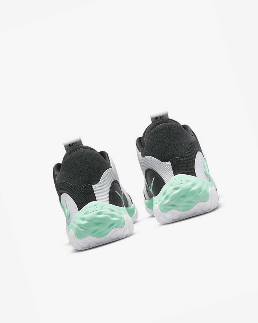 Black / White / Mint Nike PG 6 Men's Basketball Shoes | CA_5023
