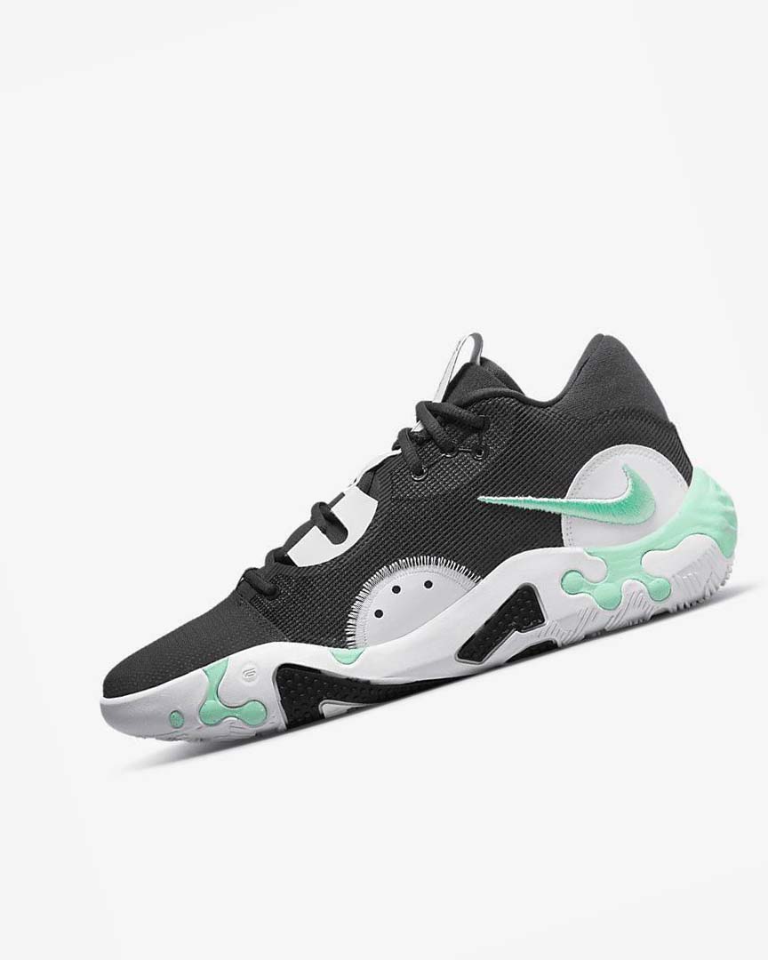 Black / White / Mint Nike PG 6 Men\'s Basketball Shoes | CA_5023