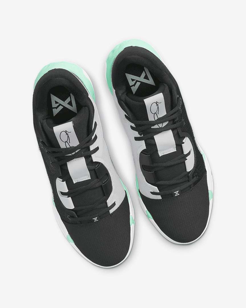 Black / White / Mint Nike PG 6 Women's Basketball Shoes | CA_2336