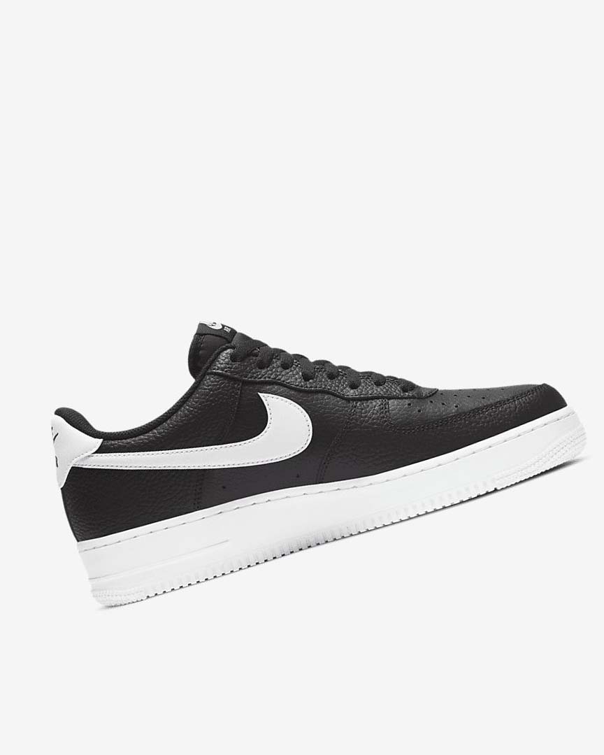 Black / White Nike Air Force 1 '07 Men's Sneakers | CA_2225