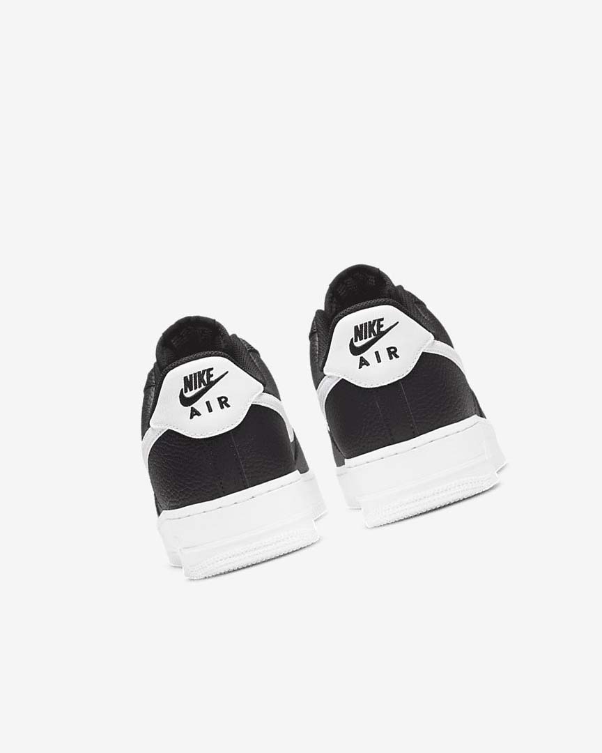Black / White Nike Air Force 1 '07 Men's Sneakers | CA_2225