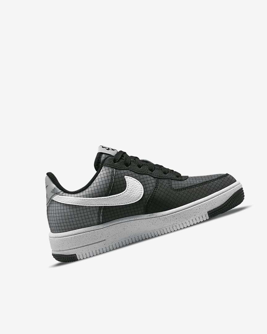 Black / White Nike Air Force 1 Crater Boys' Sneakers | CA_2627