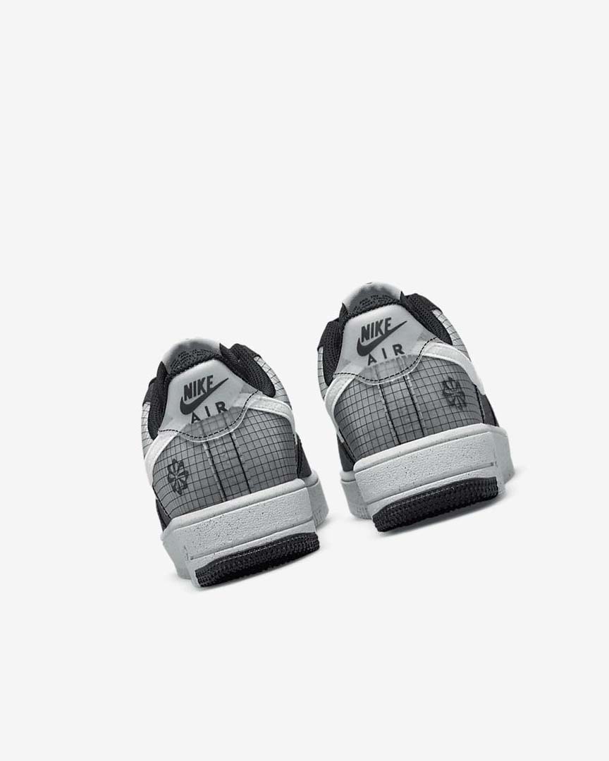 Black / White Nike Air Force 1 Crater Boys' Sneakers | CA_2627