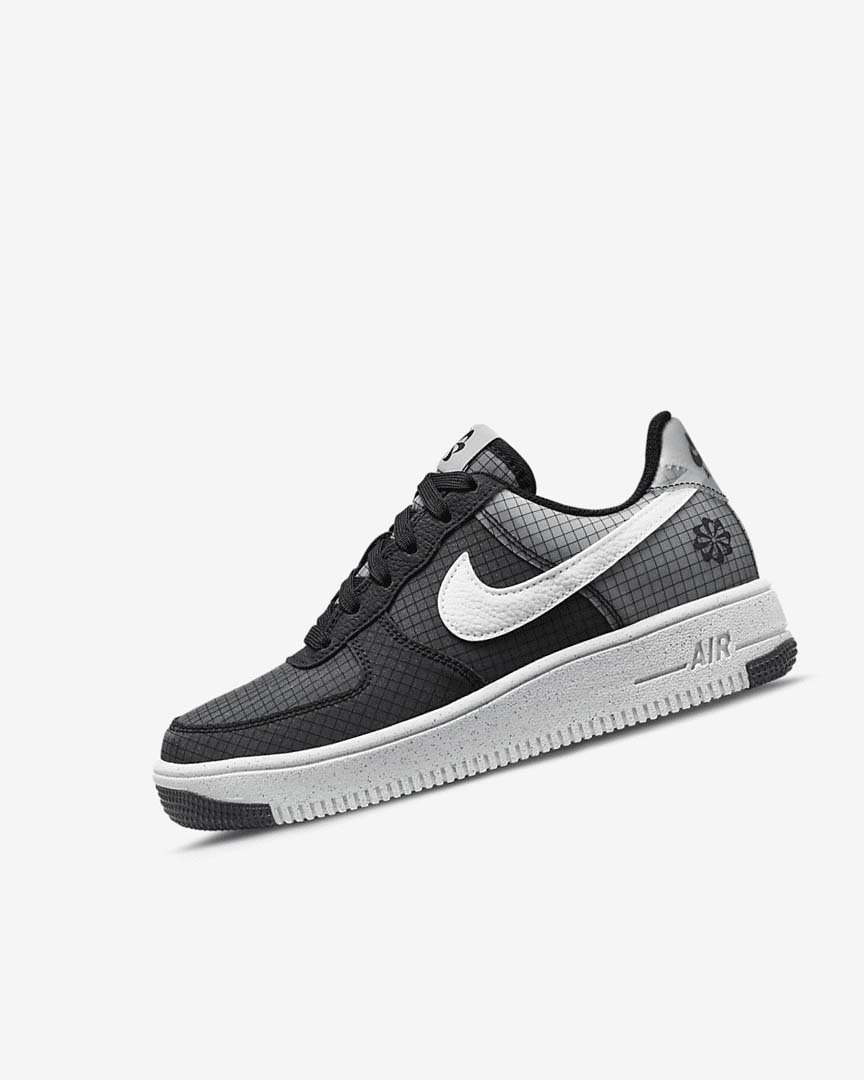 Black / White Nike Air Force 1 Crater Boys\' Sneakers | CA_2627