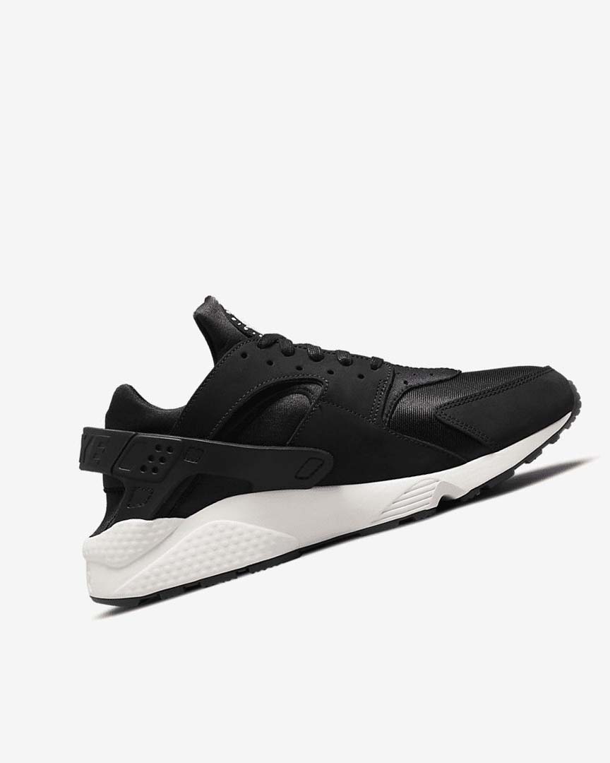 Black / White Nike Air Huarache LE Men's Sneakers | CA_4843
