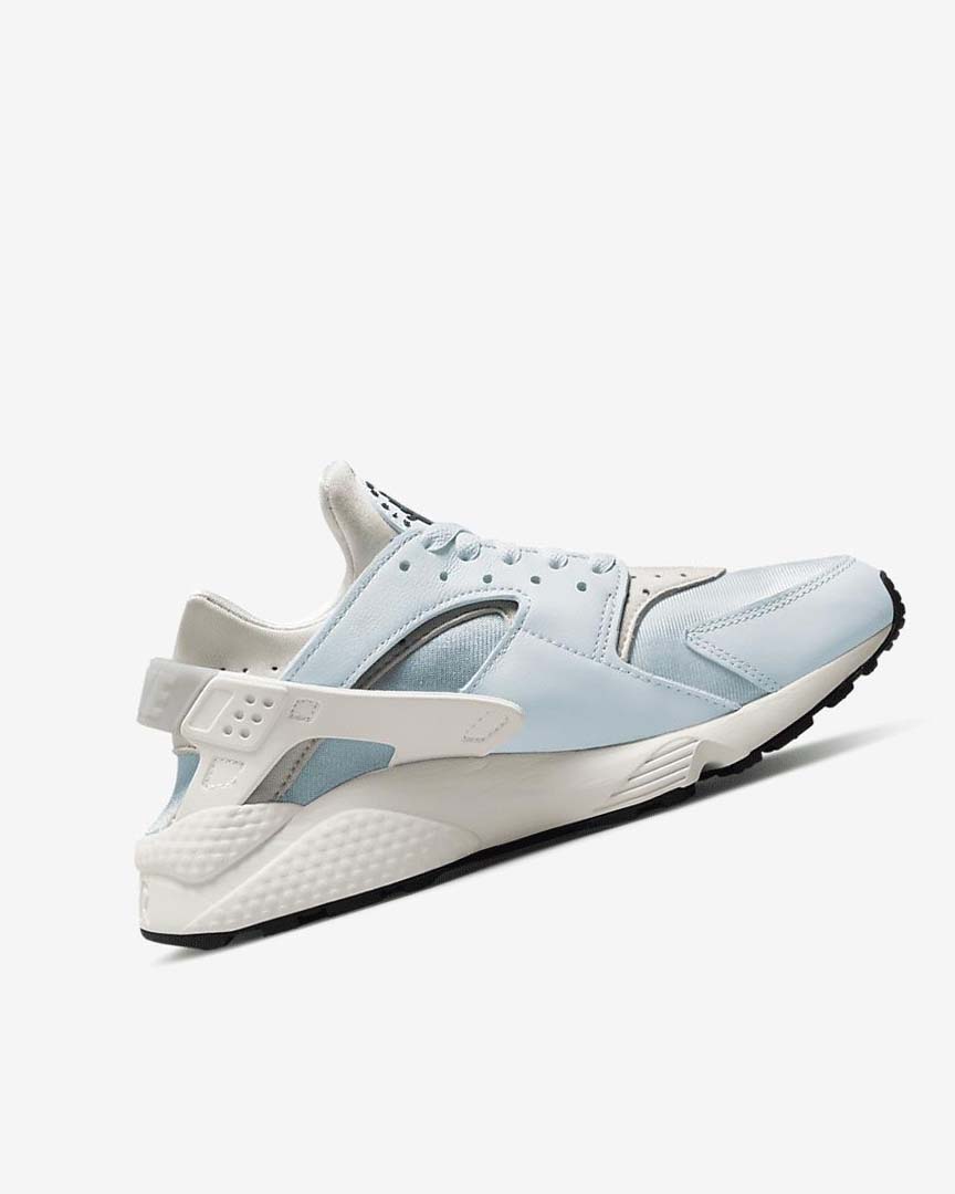 Black / White Nike Air Huarache Women's Sneakers | CA_2944