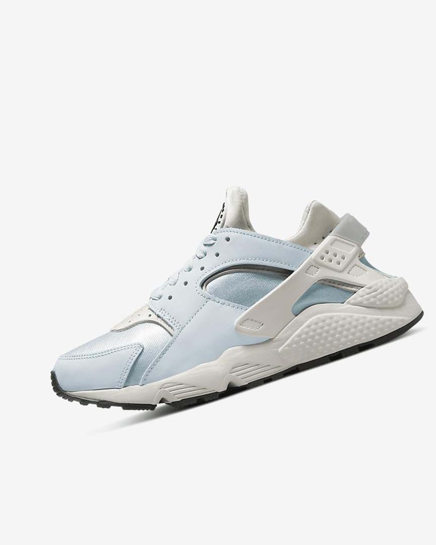 Black / White Nike Air Huarache Women\'s Sneakers | CA_2944
