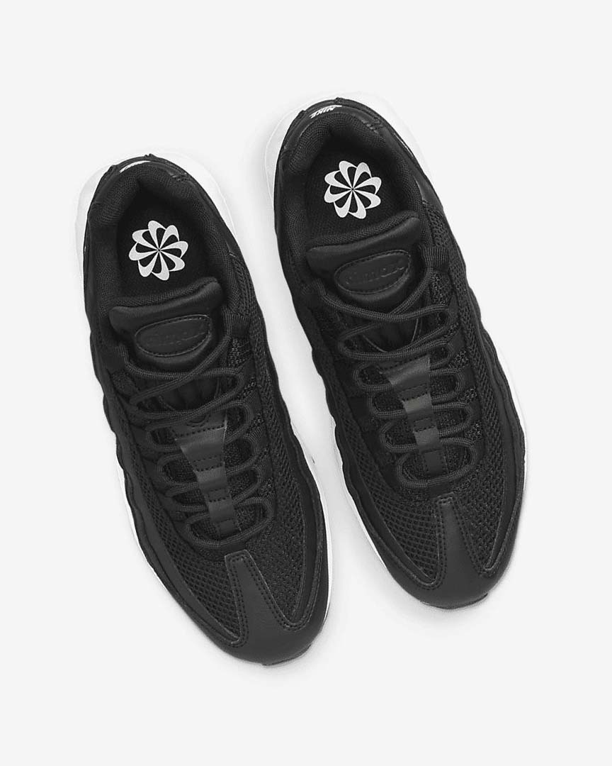 Black / White Nike Air Max 95 Women's Casual Shoes | CA_3264