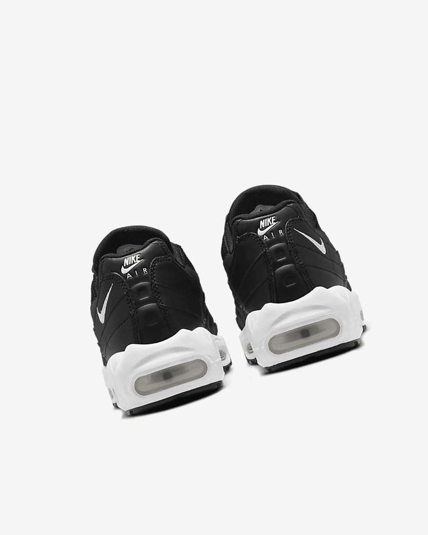 Black / White Nike Air Max 95 Women's Casual Shoes | CA_3264