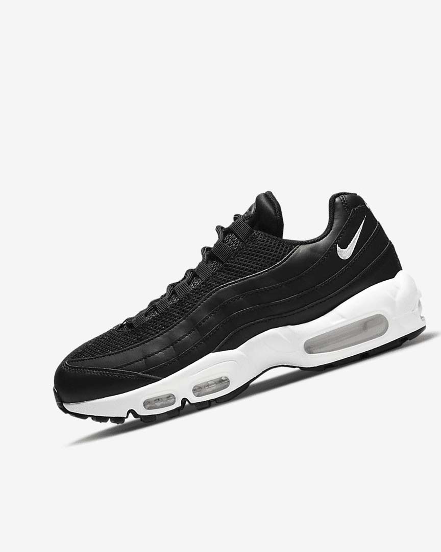 Black / White Nike Air Max 95 Women\'s Casual Shoes | CA_3264