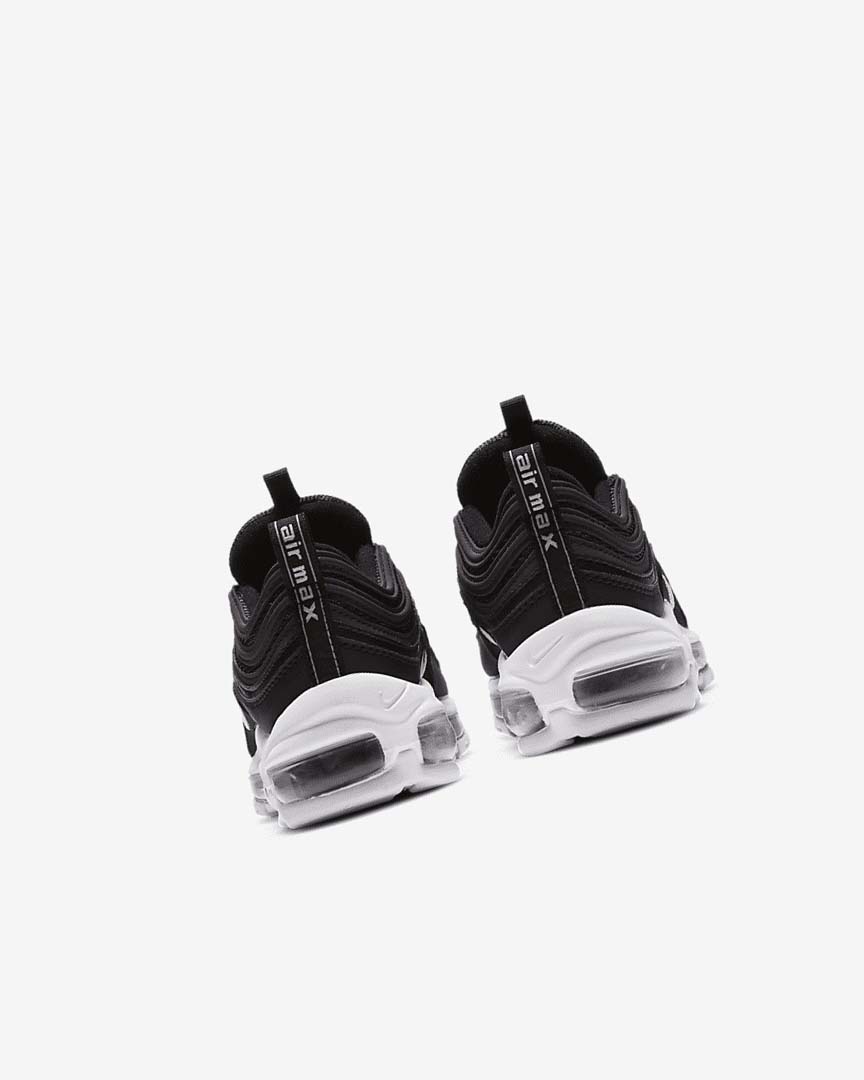 Black / White Nike Air Max 97 Boys' Casual Shoes | CA_3224