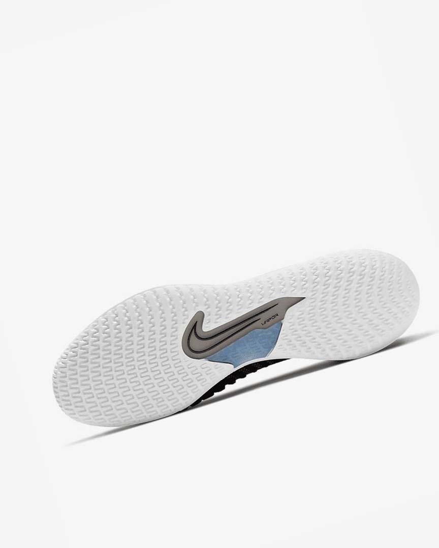 Black / White Nike Court React Vapor NXT Men's Tennis Shoes | CA_5531