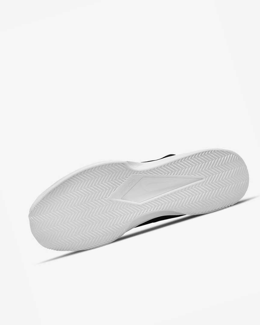 Black / White Nike Court Vapor Lite Men's Tennis Shoes | CA_4578