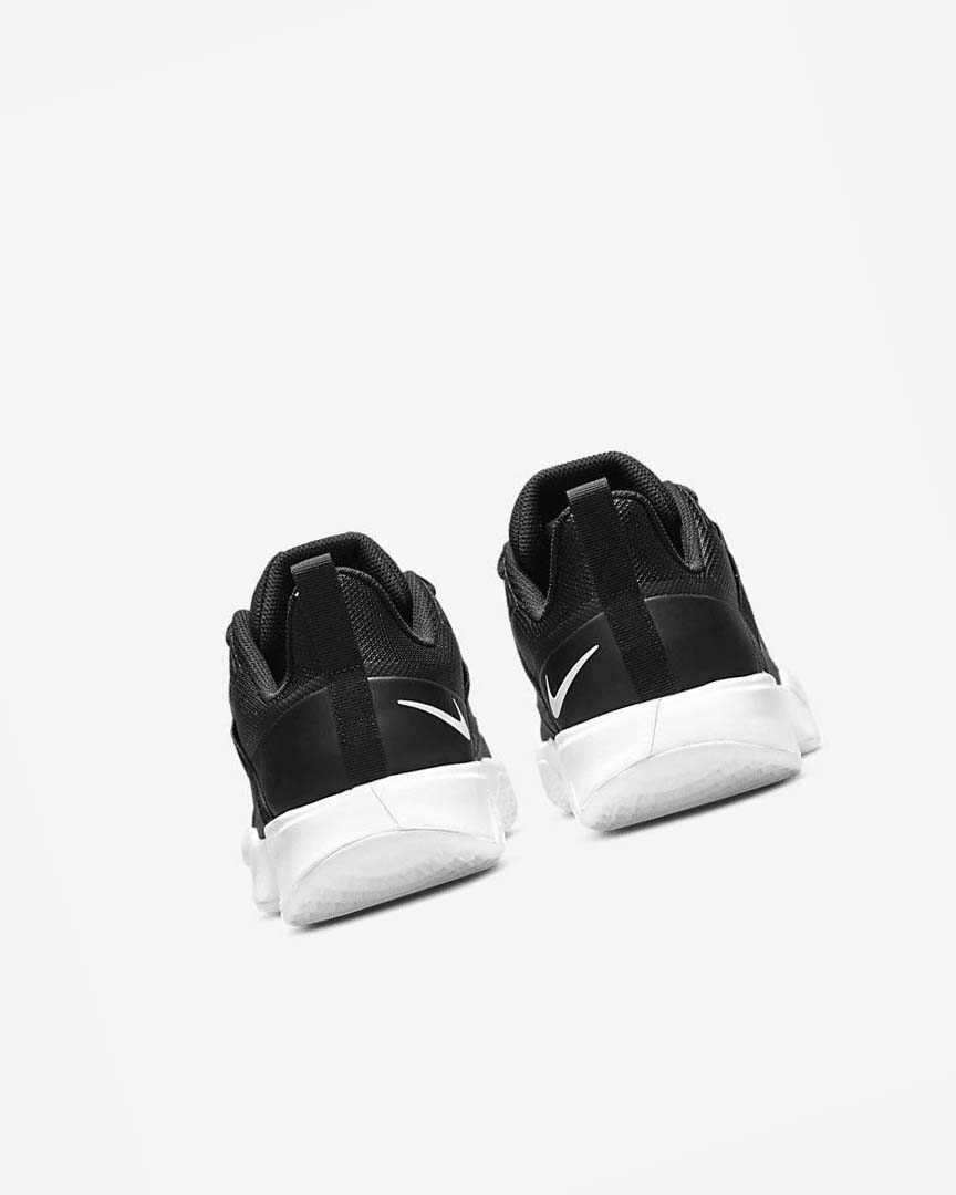 Black / White Nike Court Vapor Lite Men's Tennis Shoes | CA_5190