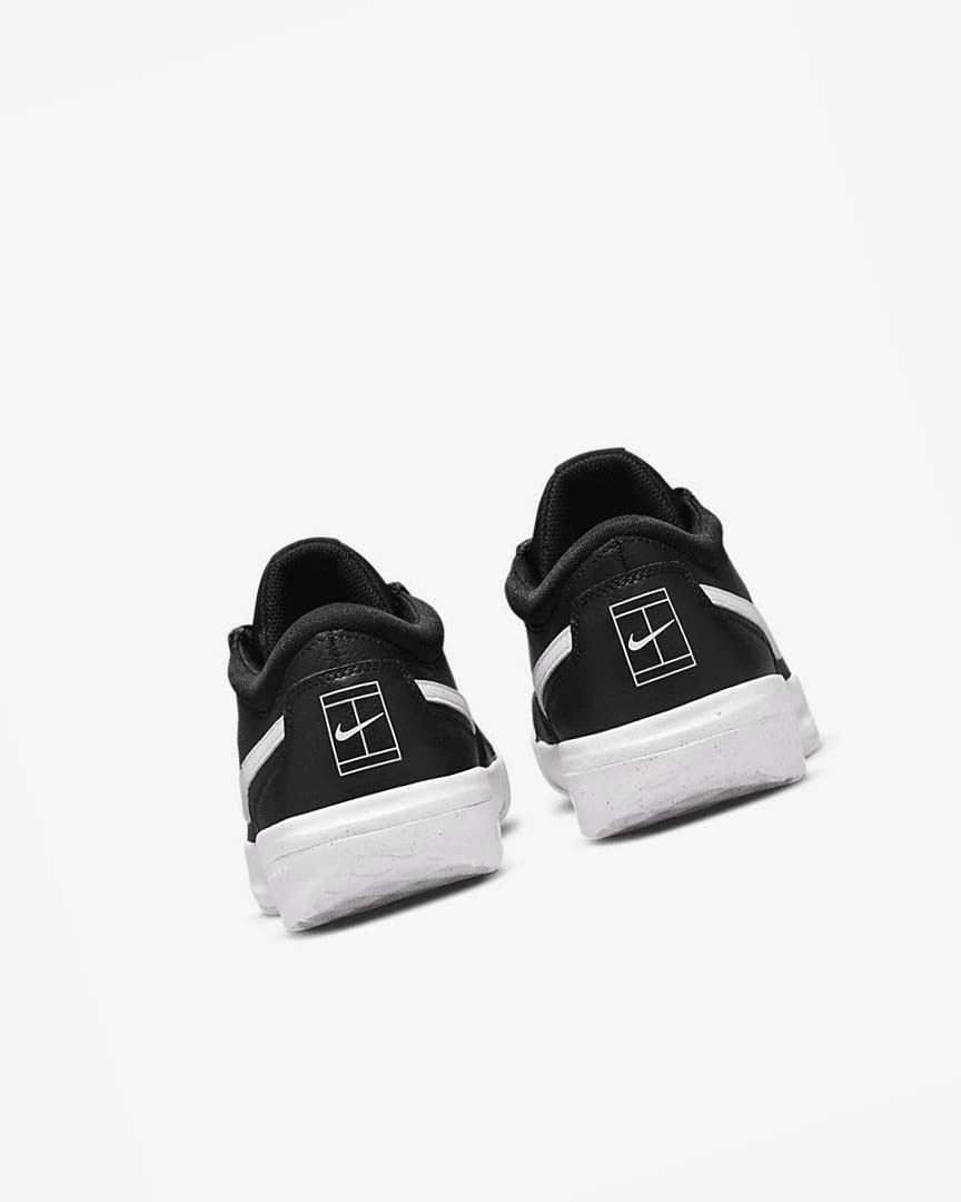 Black / White Nike Court Zoom Lite 3 Men's Tennis Shoes | CA_3027