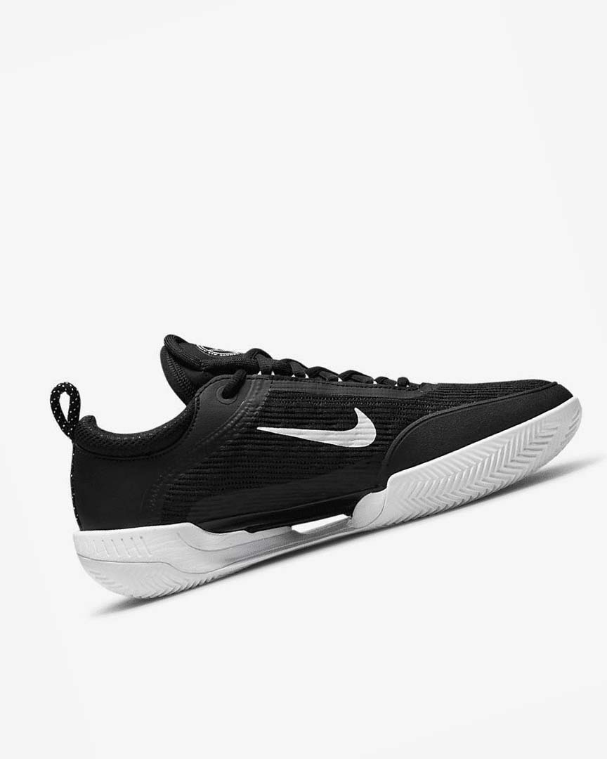Black / White Nike Court Zoom NXT Men's Tennis Shoes | CA_4558