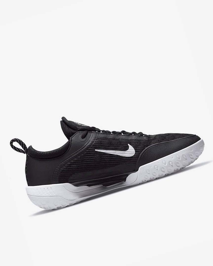 Black / White Nike Court Zoom NXT Men's Tennis Shoes | CA_5406