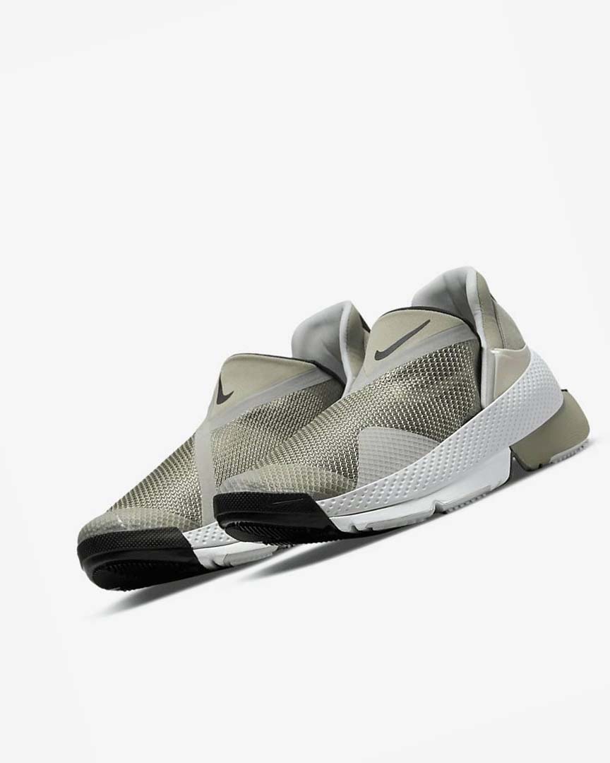 Black / White Nike Go FlyEase Men's Sneakers | CA_4643