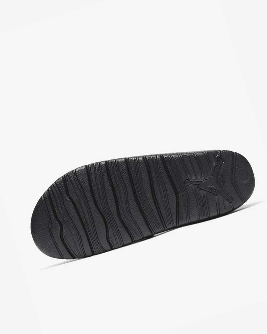 Black / White Nike Jordan Break Men's Slides | CA_1205