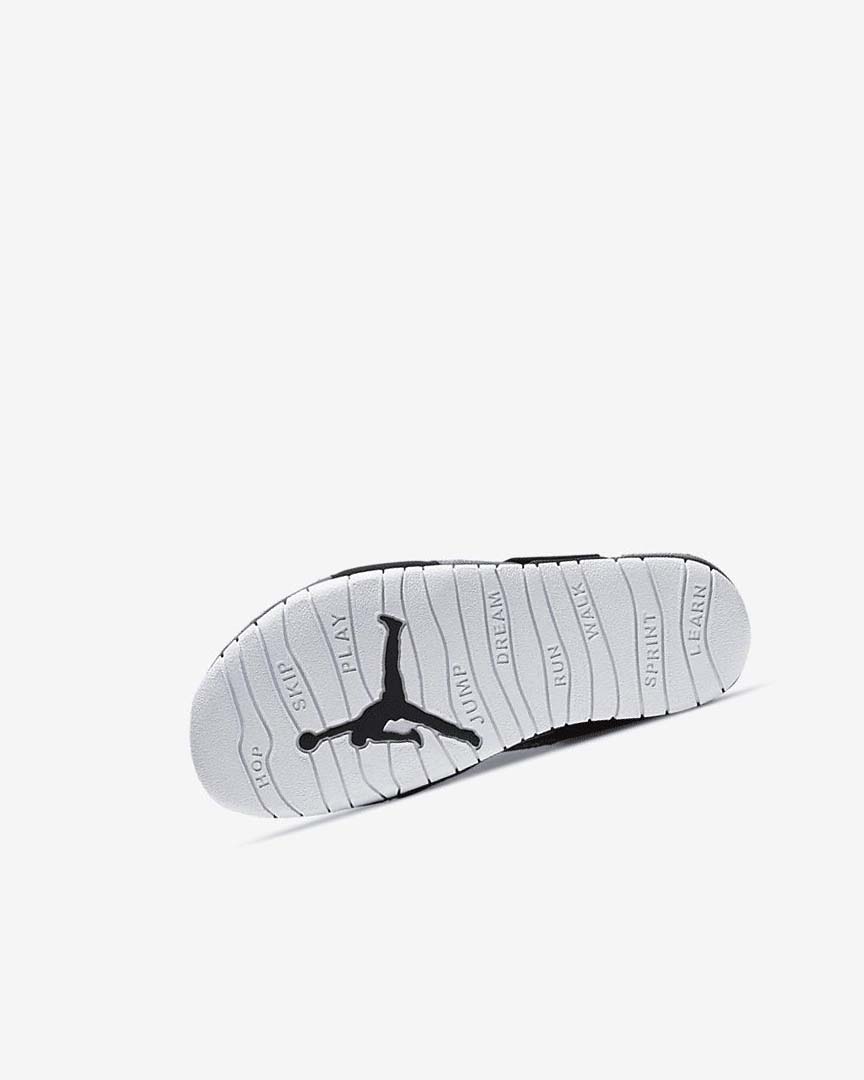 Black / White Nike Jordan Flare Boys' Shoes | CA_5213
