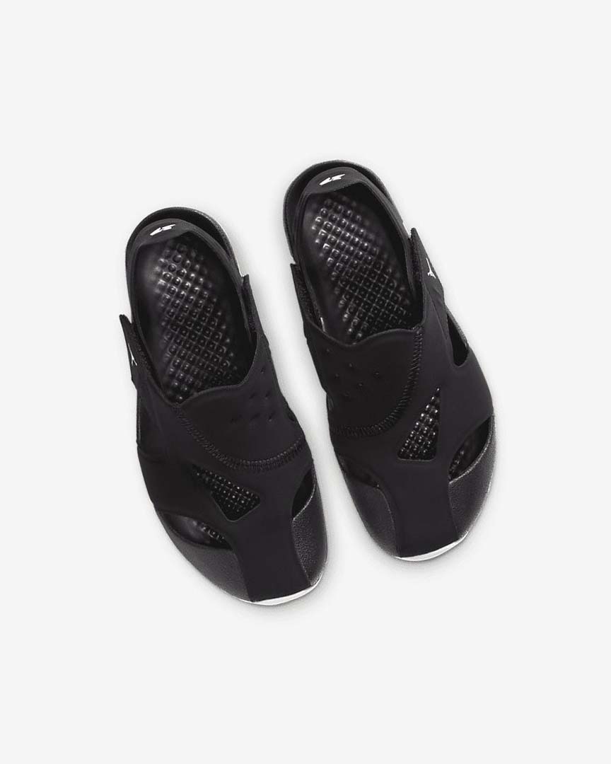 Black / White Nike Jordan Flare Boys' Shoes | CA_5213