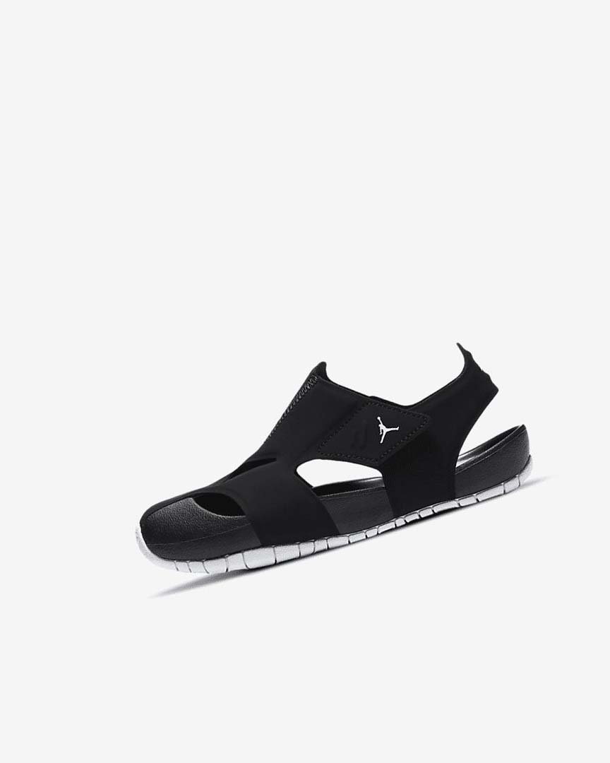 Black / White Nike Jordan Flare Boys\' Shoes | CA_5213