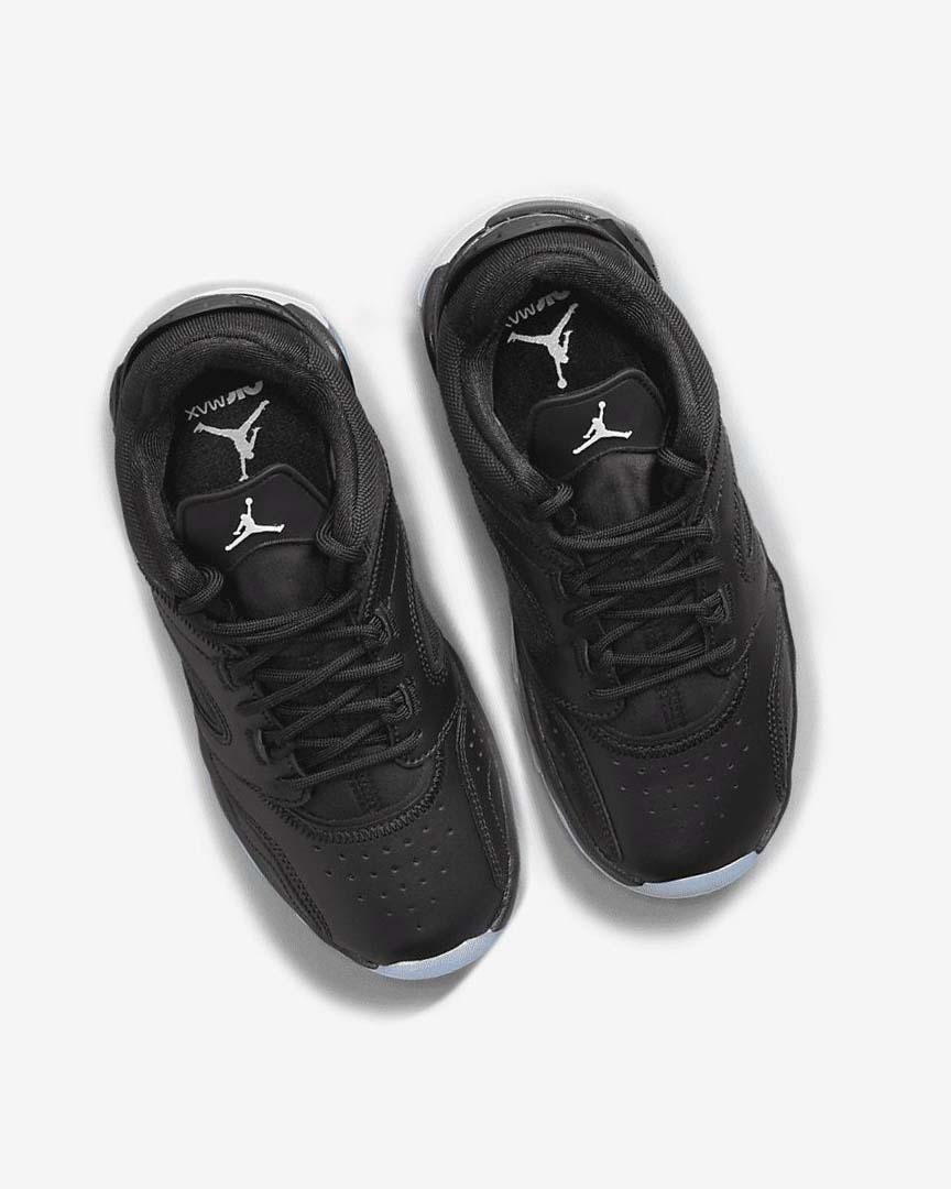 Black / White Nike Jordan Point Lane Boys' Basketball Shoes | CA_3216