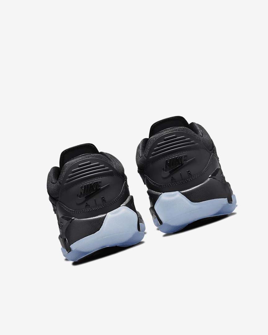 Black / White Nike Jordan Point Lane Boys' Basketball Shoes | CA_3216