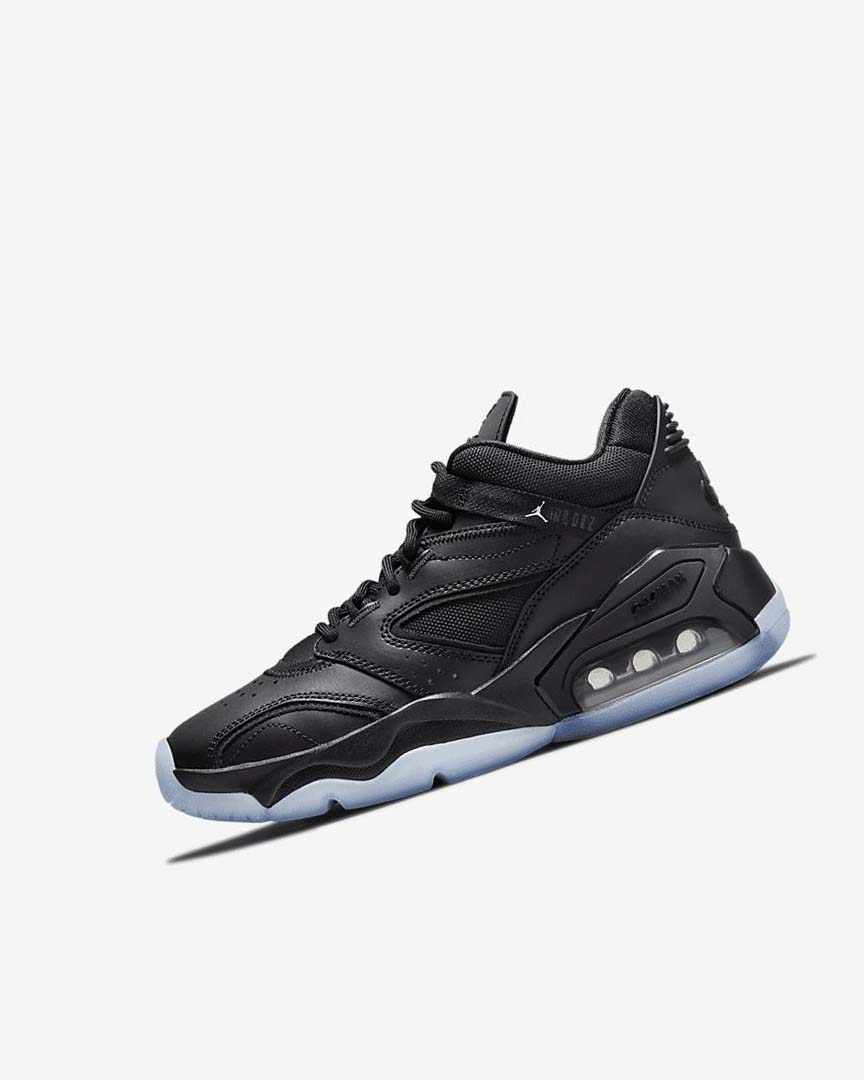 Black / White Nike Jordan Point Lane Boys\' Basketball Shoes | CA_3216