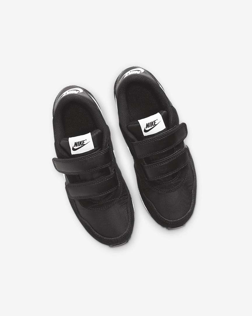 Black / White Nike MD Valiant Girls' Shoes | CA_2522