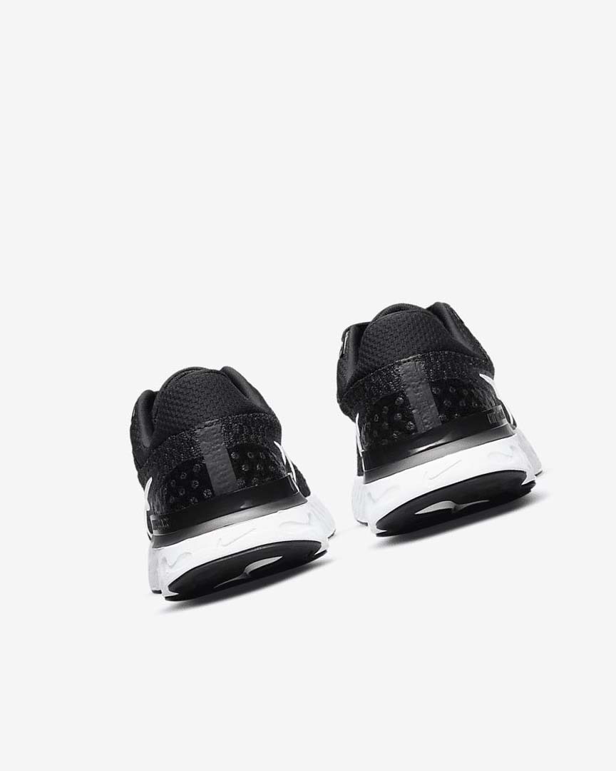 Black / White Nike React Infinity Run Flyknit 3 Women's Running Shoes | CA_4866