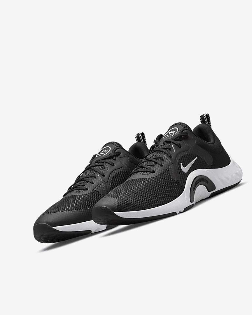Black / White Nike Renew In-Season TR 11 Women's Training Shoes | CA_2690