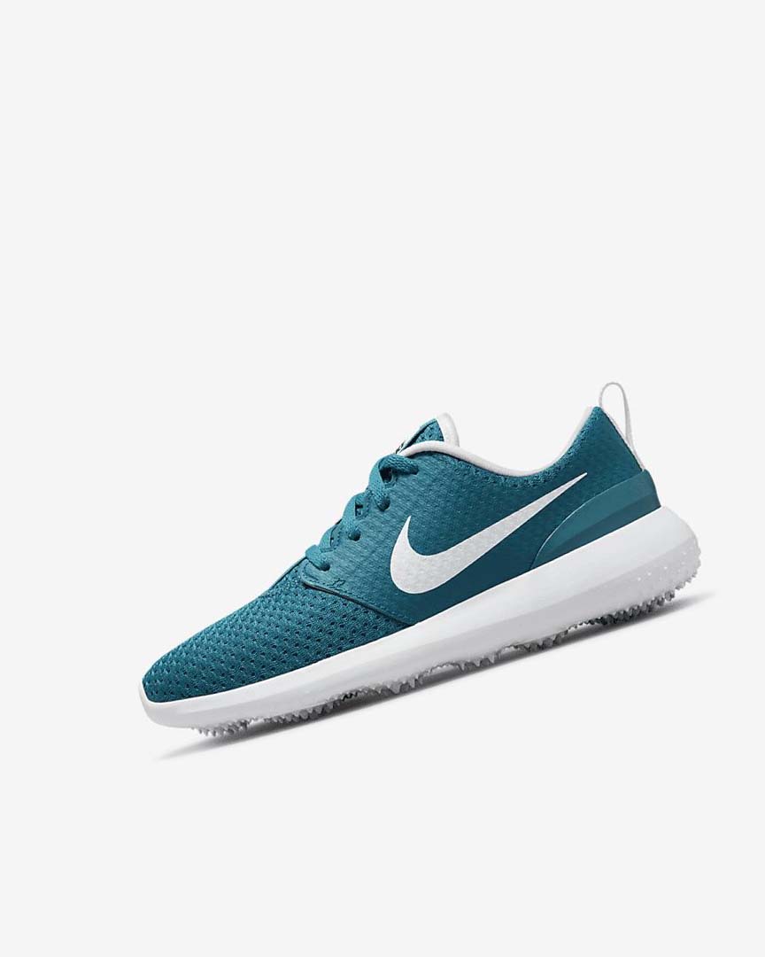 Black / White Nike Roshe G Jr. Boys\' Golf Shoes | CA_4626