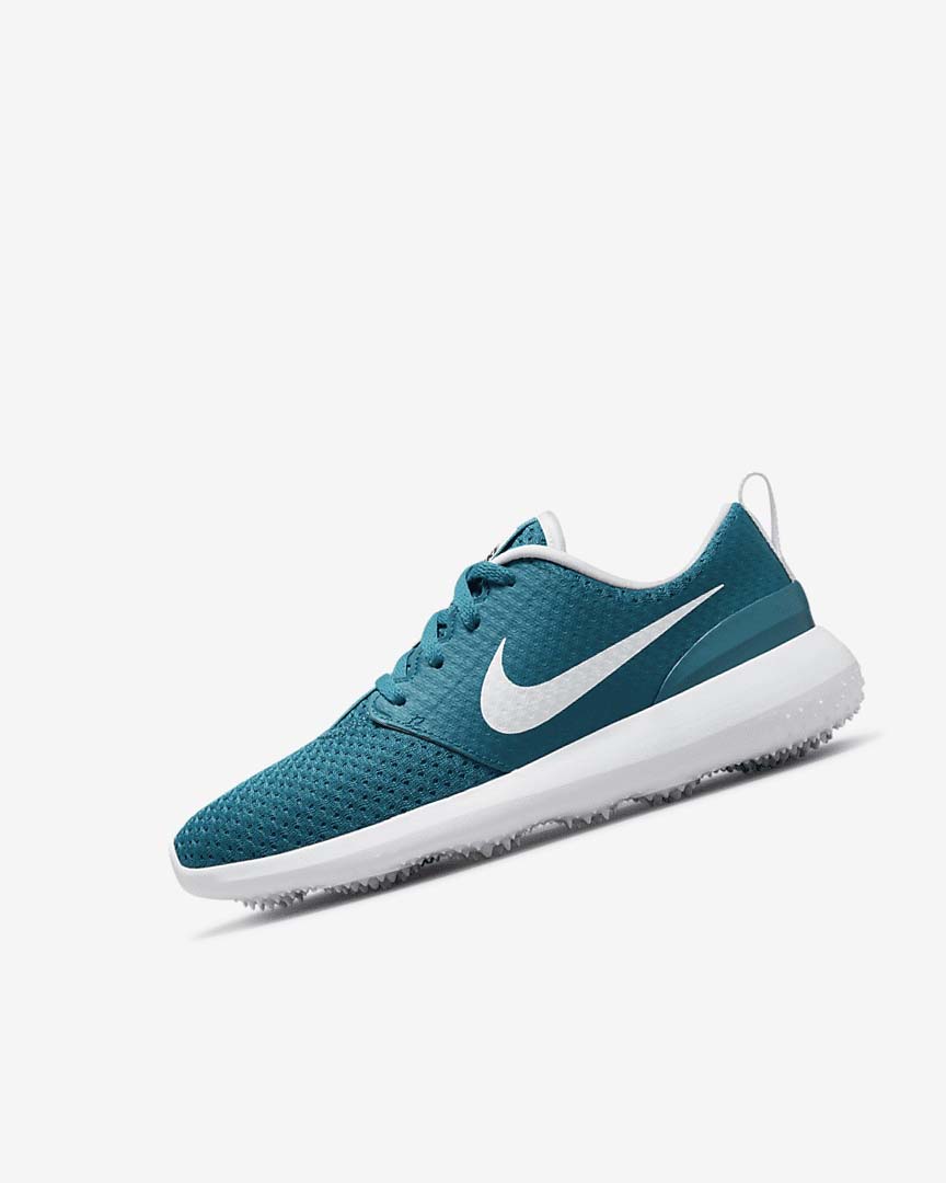 Black / White Nike Roshe G Jr. Girls\' Golf Shoes | CA_5251