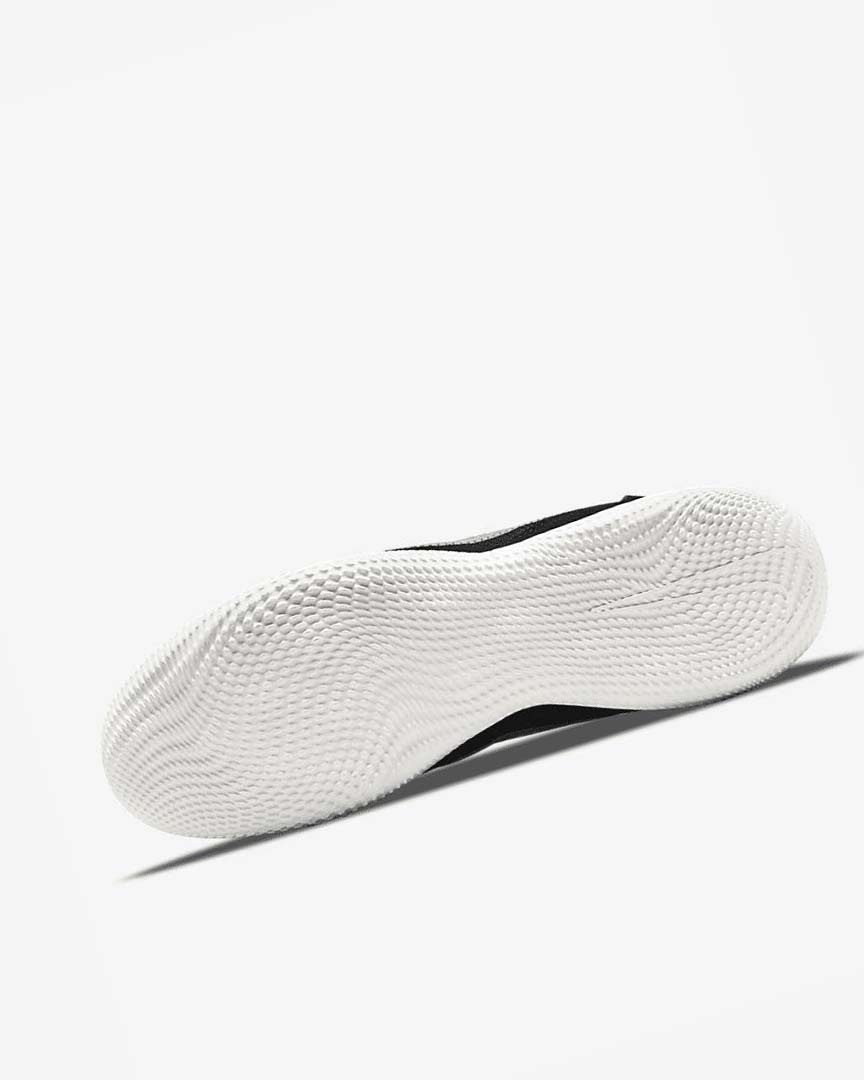Black / White Nike Streetgato Men's Soccer Shoes | CA_5224