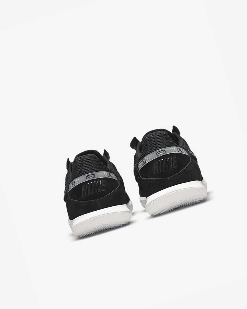Black / White Nike Streetgato Men's Soccer Shoes | CA_5224