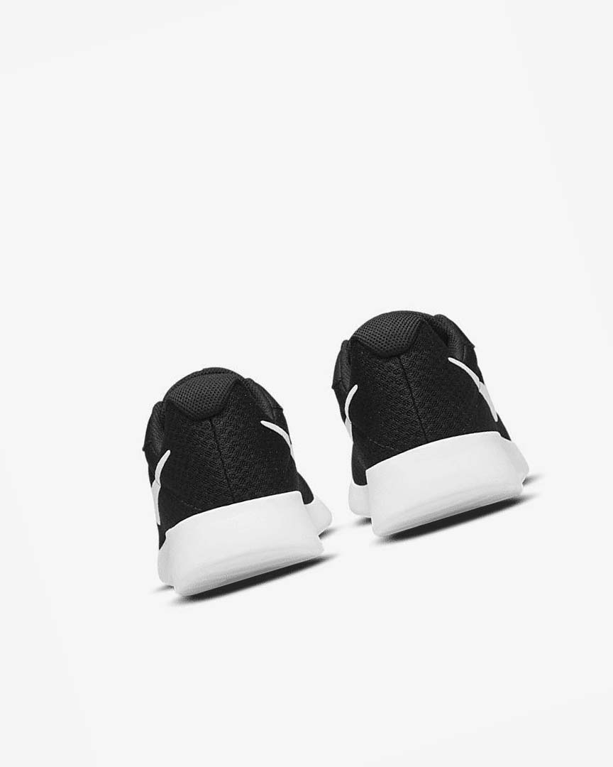 Black / White Nike Tanjun Men's Sneakers | CA_5004