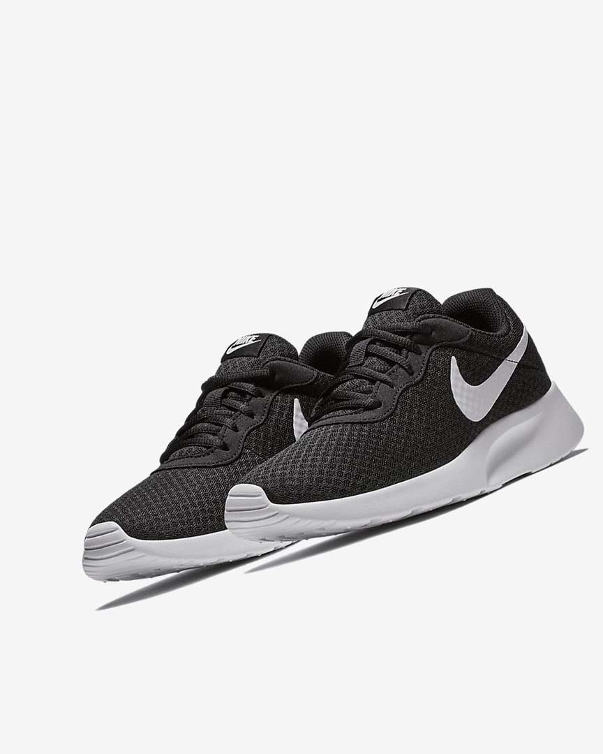 Black / White Nike Tanjun Women's Sneakers | CA_2776